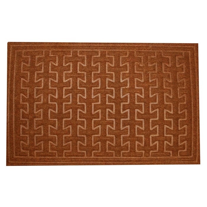 Коврик полипропиленовый 40х60 см, цвет коричневый