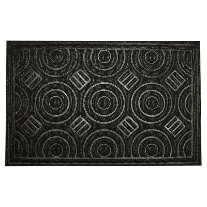 Коврик полипропиленовый 40х60 см, цвет черный