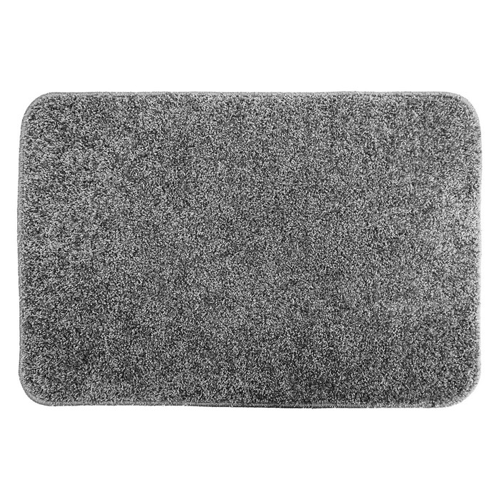 Коврик ворсовый "Каролина" 60х80 см, цвет серый