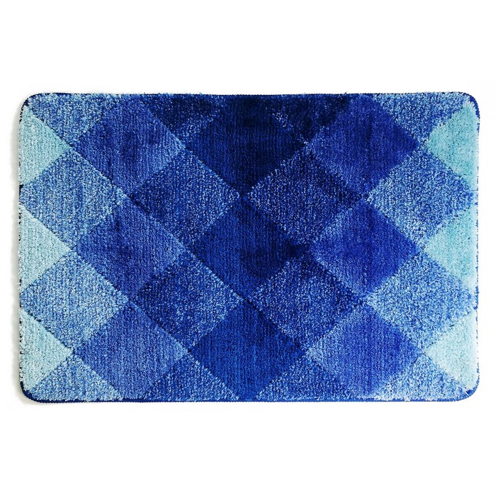 Коврик для ванной, "Сияние" 50х80 см, на латексной основе