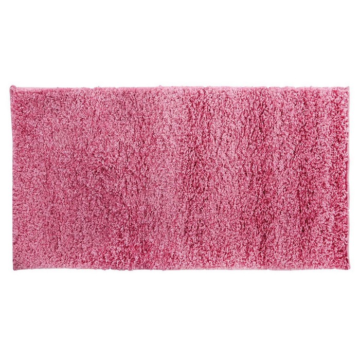 Коврик домашний 100 х 200 см, цвет ворс 4 см, цвет розовый
