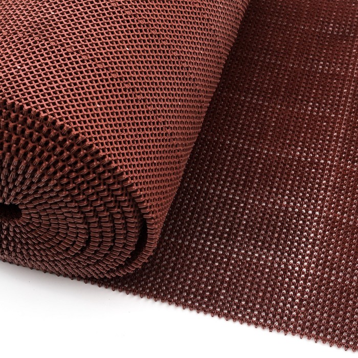 Коврик-дорожка "Травка" 0,98х11.8 м, цвет Коричневый