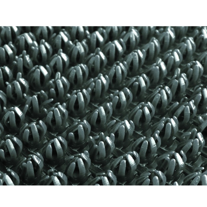 Щетинистое покрытие 0,90х15 м, цвет Мокрый асфальт