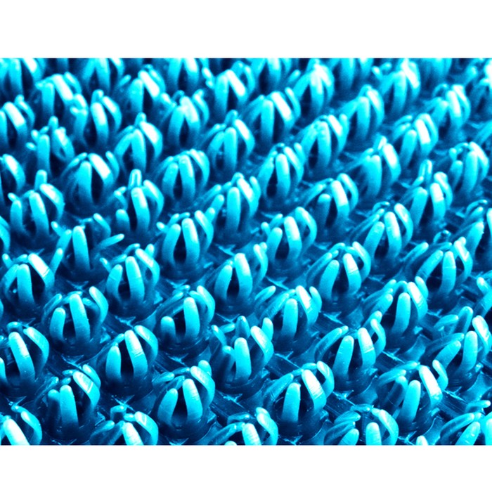 Щетинистое покрытие 0,90х15 м, цвет Синий металлик