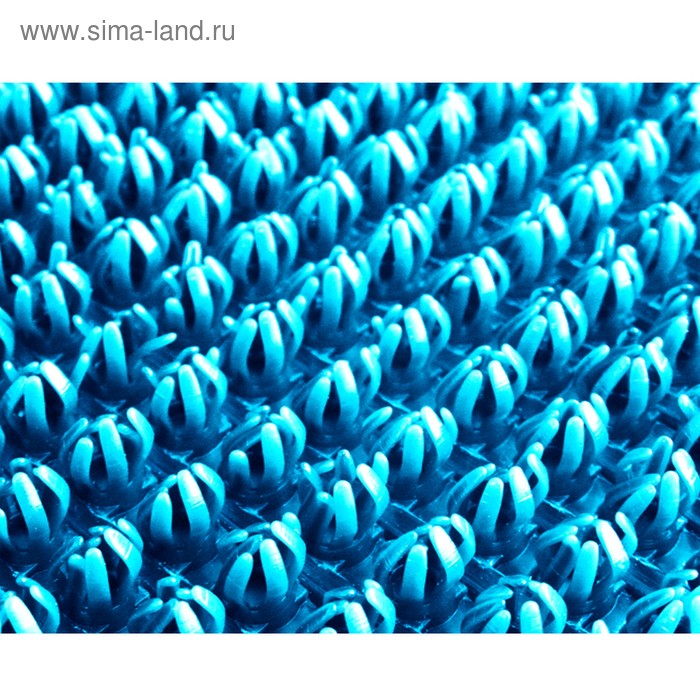фото Щетинистое покрытие 0,90х15 м, цвет синий металлик sunstep