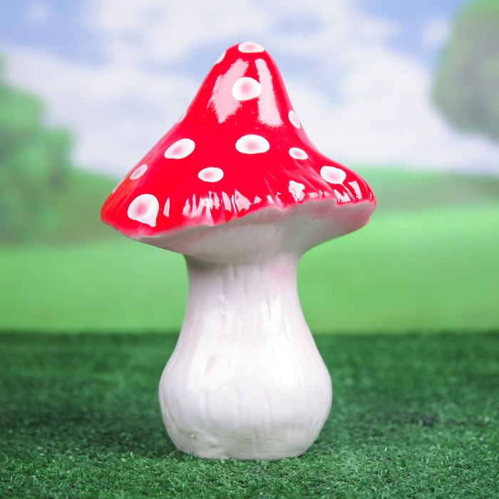 Сувенир-садовый "Мухомор", большой