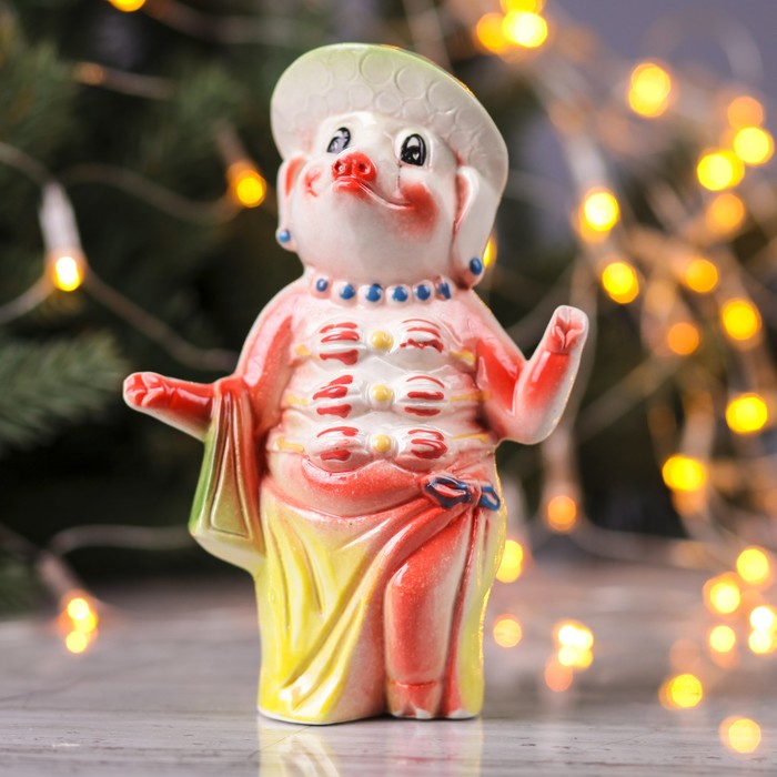 Сувенир "Кокетка" 15 см микс