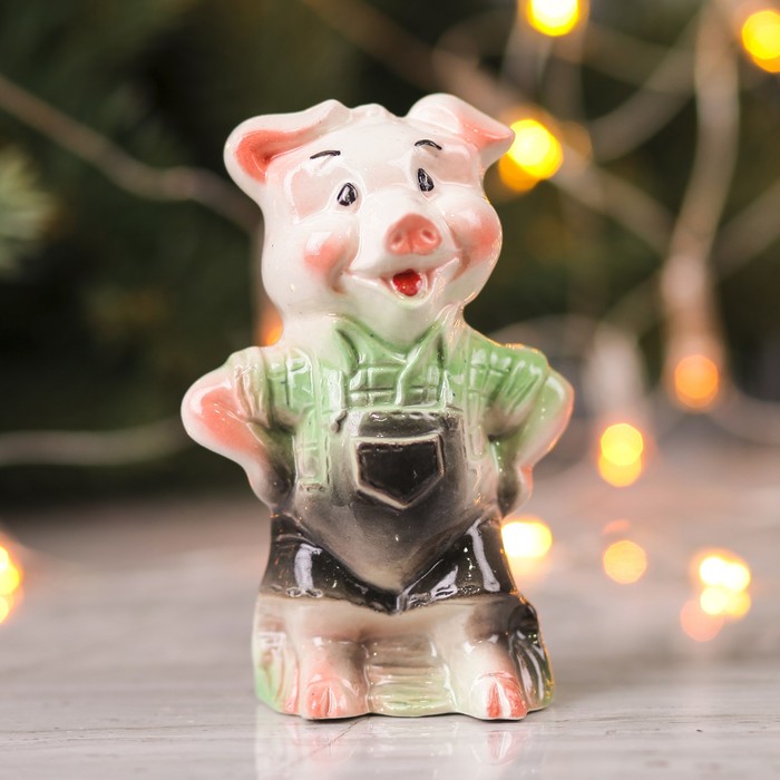 Сувенир «Свинка Мастер»  микс