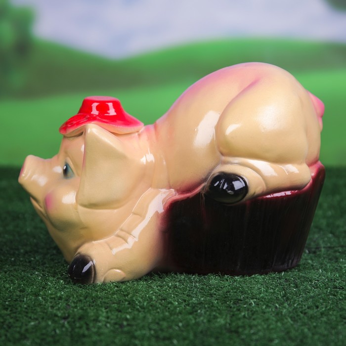 Садовая фигура "Свинка" МИКС