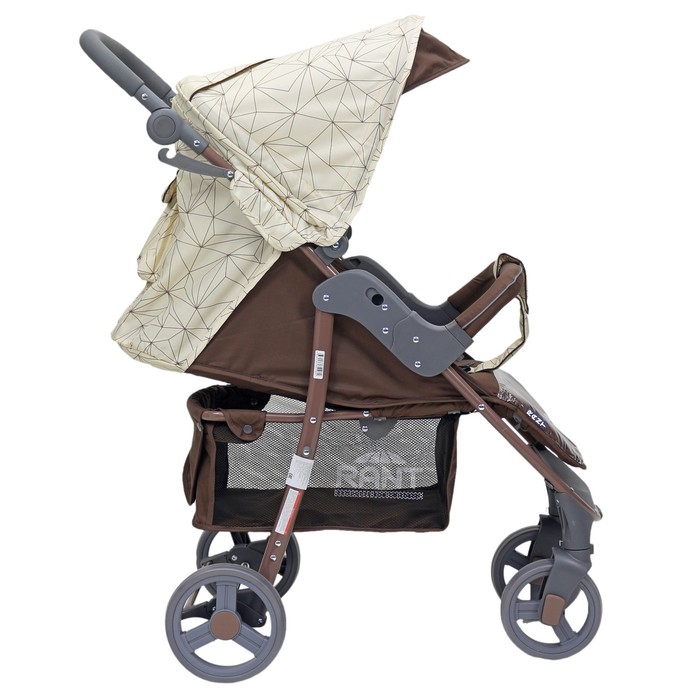 Коляска прогулочная KIRA Plus Crystal, цвет бежевый