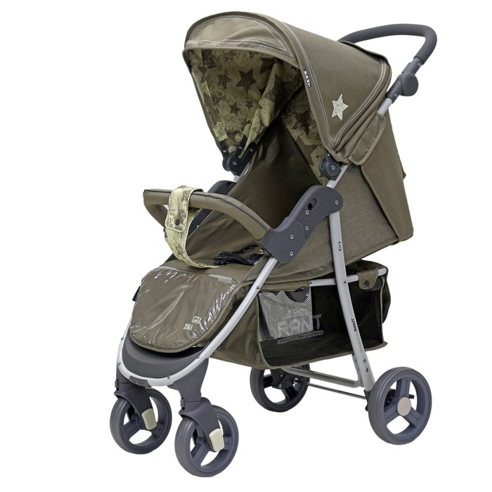 Коляска прогулочная KIRA Plus jeans, цвет бежевый