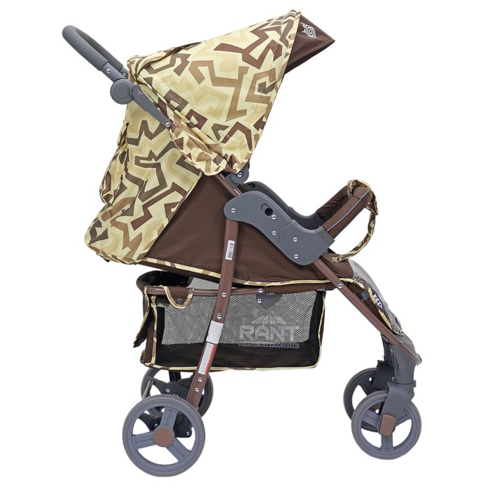 Коляска прогулочная KIRA Plus Labirint, цвет бежевый