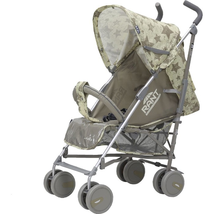 Коляска-трость MOLLY alu "Звёзды", цвет бежевый