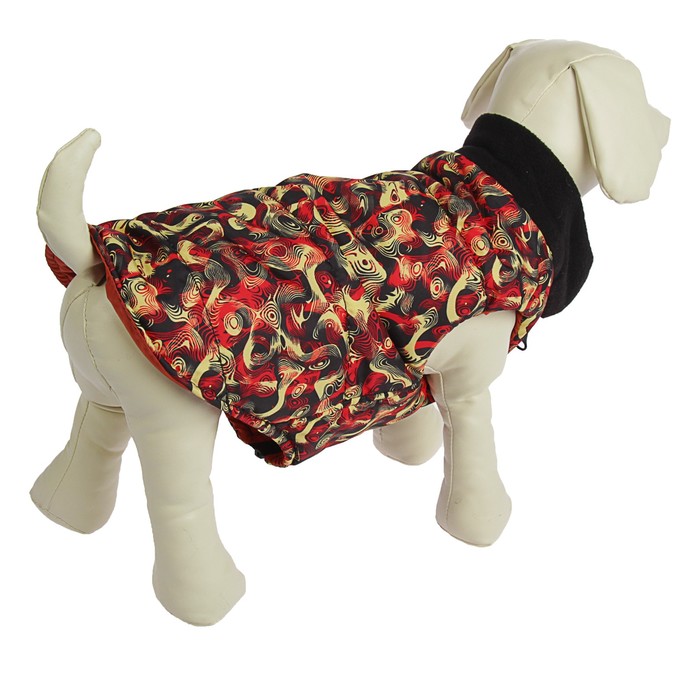 Жилет Elite утепленный двухсторонний для собак, размер 1, 32-36 см, микс цветов