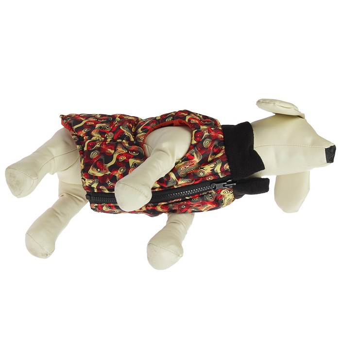 Жилет Elite утепленный двухсторонний для собак, размер 1, 32-36 см, микс цветов