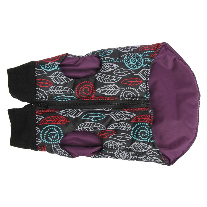 Жилет Elite утепленный двухсторонний для собак, размер 2, 36-40 см, микс цветов