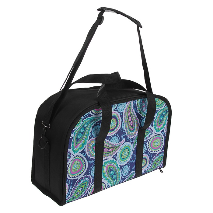 Сумка-переноска плоская малая, ПВХ, 40 х 15 х 26 см, микс цветов