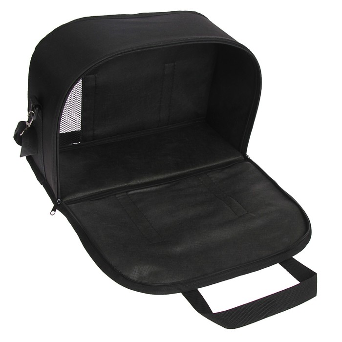 Сумка-переноска плоская малая, ПВХ, 40 х 15 х 26 см, микс цветов