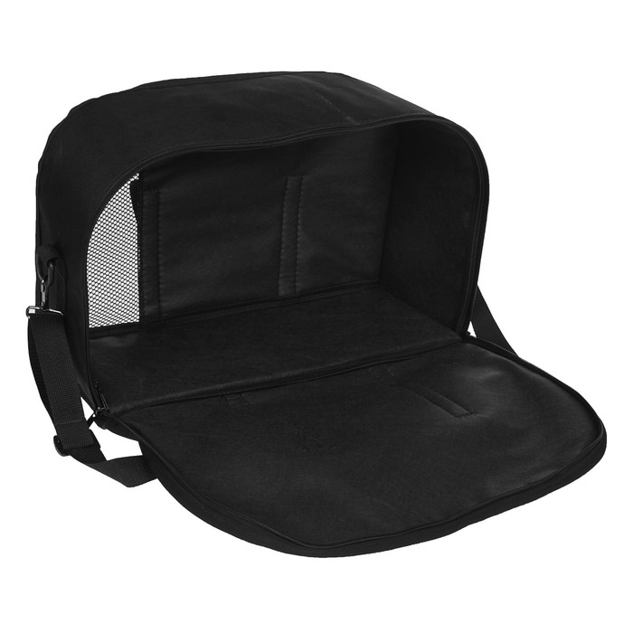 Сумка-переноска плоская средняя, ПВХ, 45 х 15.5 х 27.5 см, микс цветов