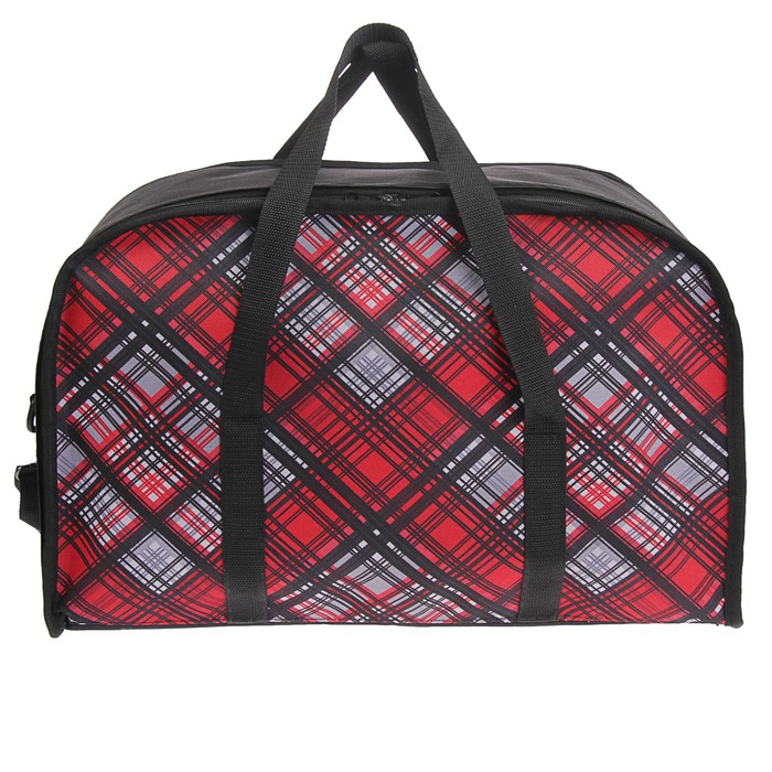 Сумка-переноска плоская большая, ПВХ, 47.5 х 16 х 31 см, микс цветов