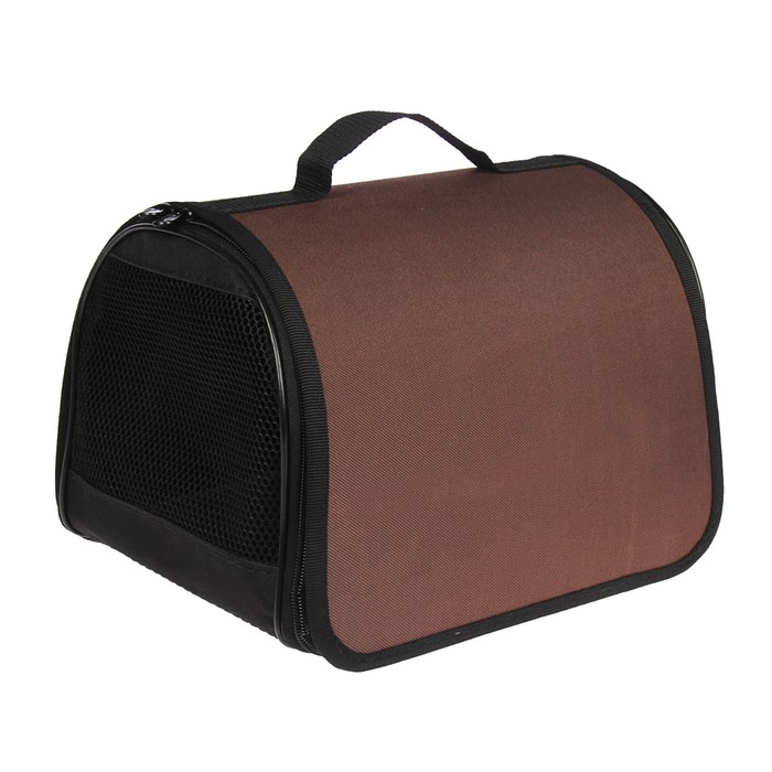 Сумка переноска "Элит- лайт" раскладная для котят, нейлон, 32 х 19.5 х 19.5 см, микс