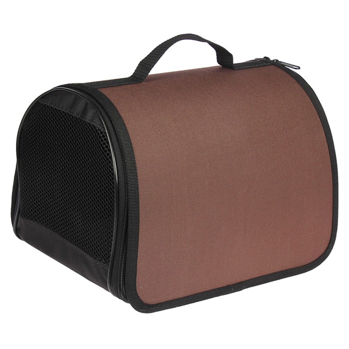 Сумка переноска "Элит- лайт" раскладная для котят, нейлон, 32 х 19.5 х 19.5 см, микс