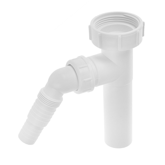 Вставка в сифон McAlpine TEE2, 1 1/2"х32 мм, с адаптером для слива бытовой техники