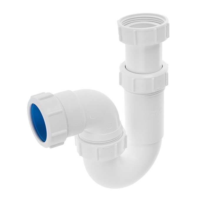 Сифон для умывальника McAlpine MRSK15, 1 1/2"x40 мм, без выпуска