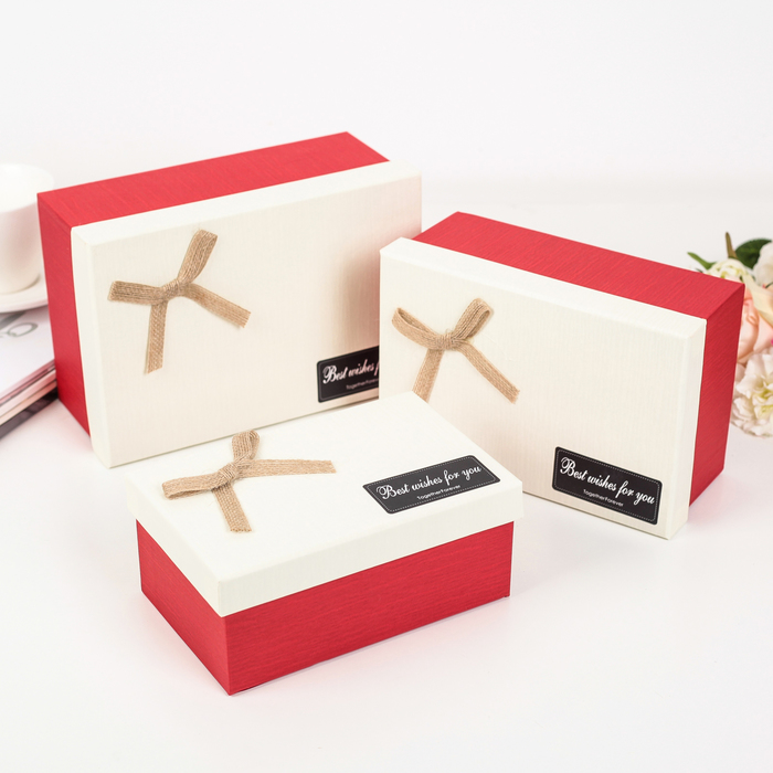 Набор коробок 3в1, 22 х 15 х 9,5 - 18 х 11,5 х 5 см