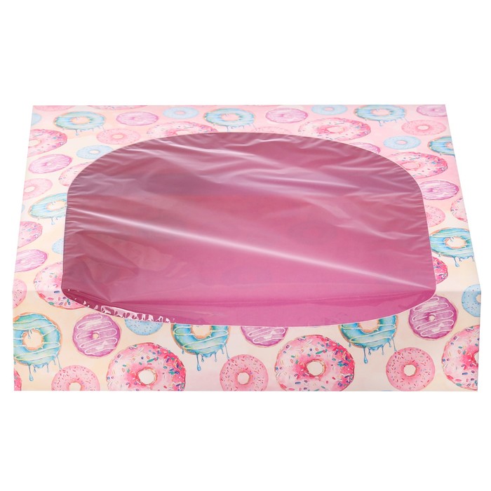 Коробка для сладостей «Тебе на радость», 20 х 20 х 5 см