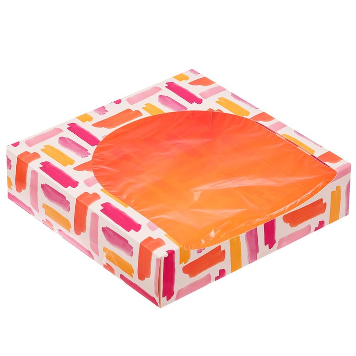 Коробка для сладостей «Расцветай», 20 х 20 х 5 см