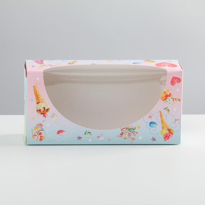 Коробка для сладостей «Открой себя новому», 10 х 20 х 5 см