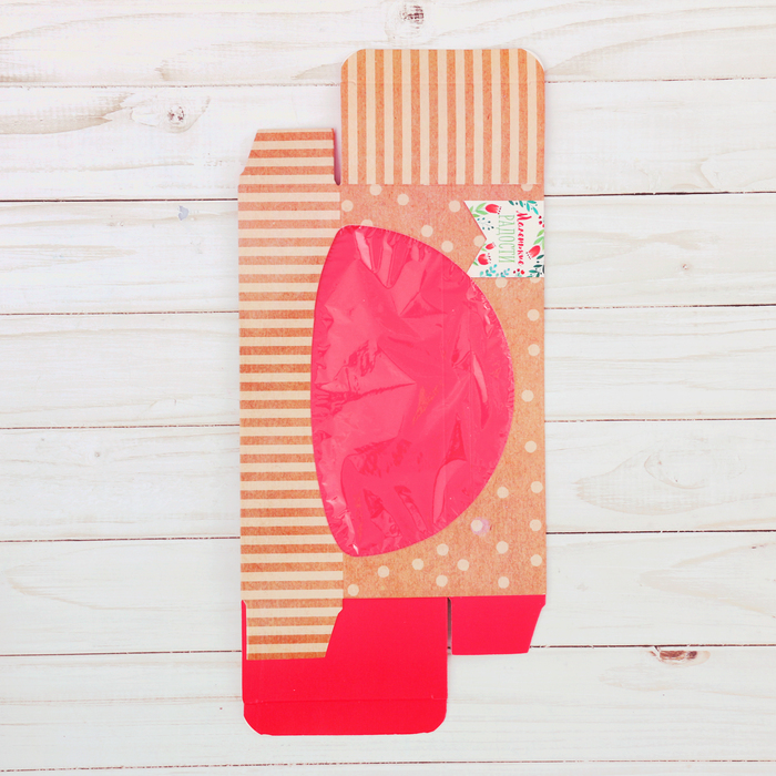 Коробка для сладостей «Поздравляю», 10 х 20 х 5 см