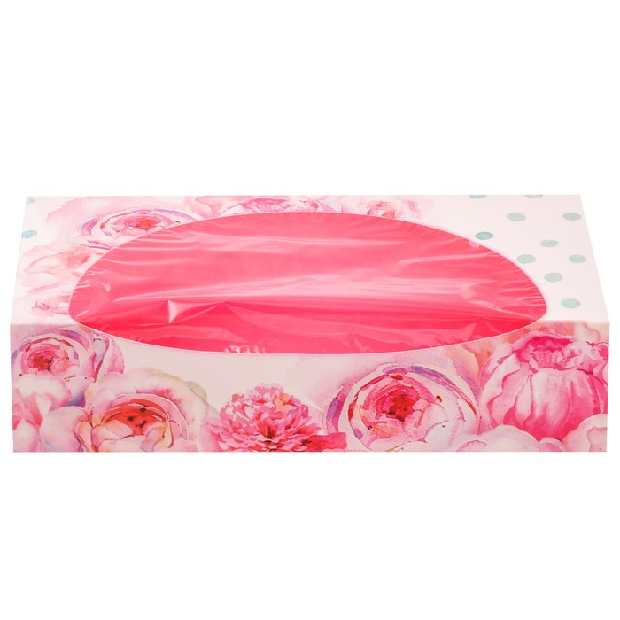 Коробки под пирожные «Только для тебя», 10 х 20 х 5 см