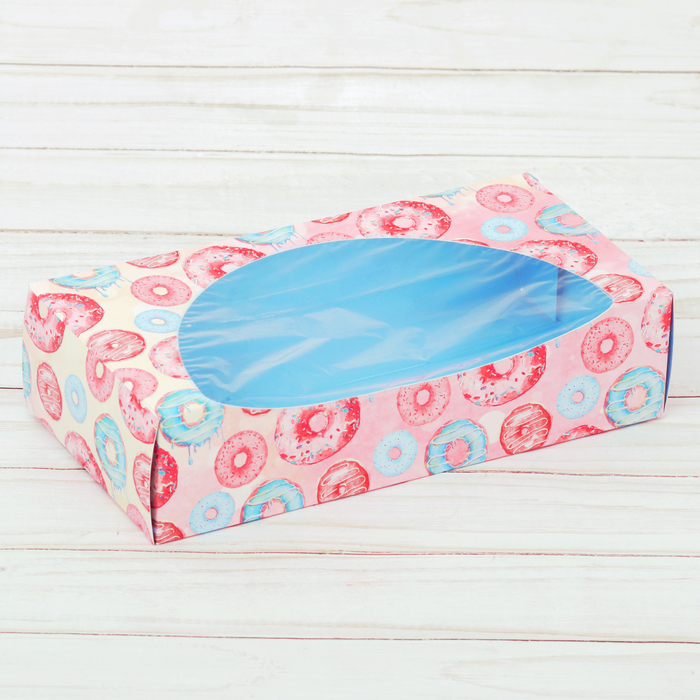 Коробки под пирожные «Сюрприз для кого–то особенного», 10 х 20 х 5 см