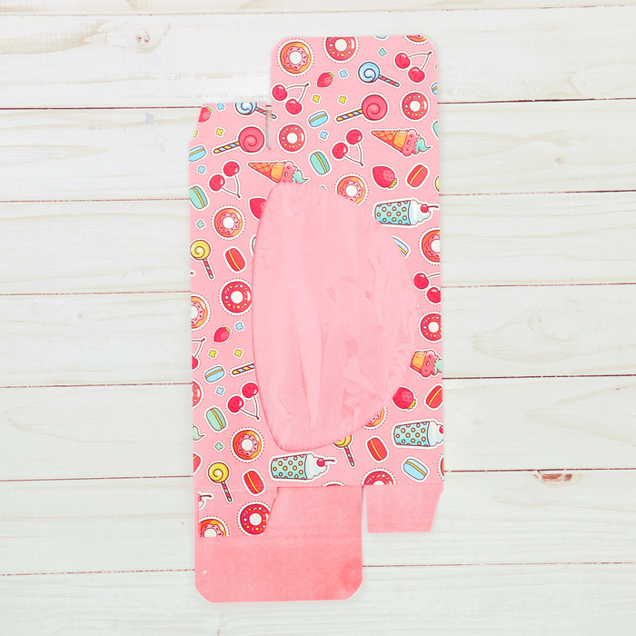 Коробки под пирожные «Сладость на радость», 10 х 20 х 5 см