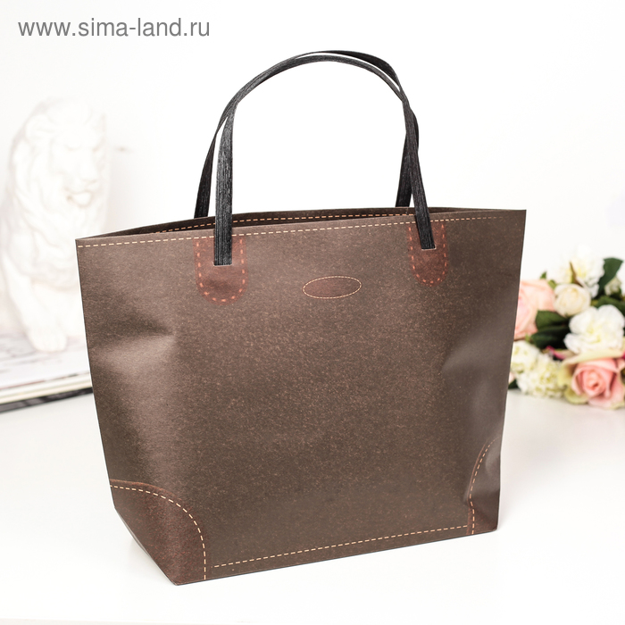 Пакет Крафт сумка 41 х 28 х 12 см