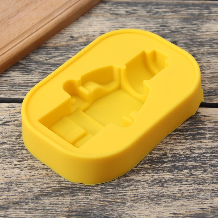 Форма для льда и шоколада "Конструктор", цвета МИКС