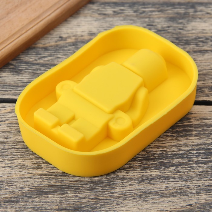 Форма для льда и шоколада "Конструктор", цвета МИКС