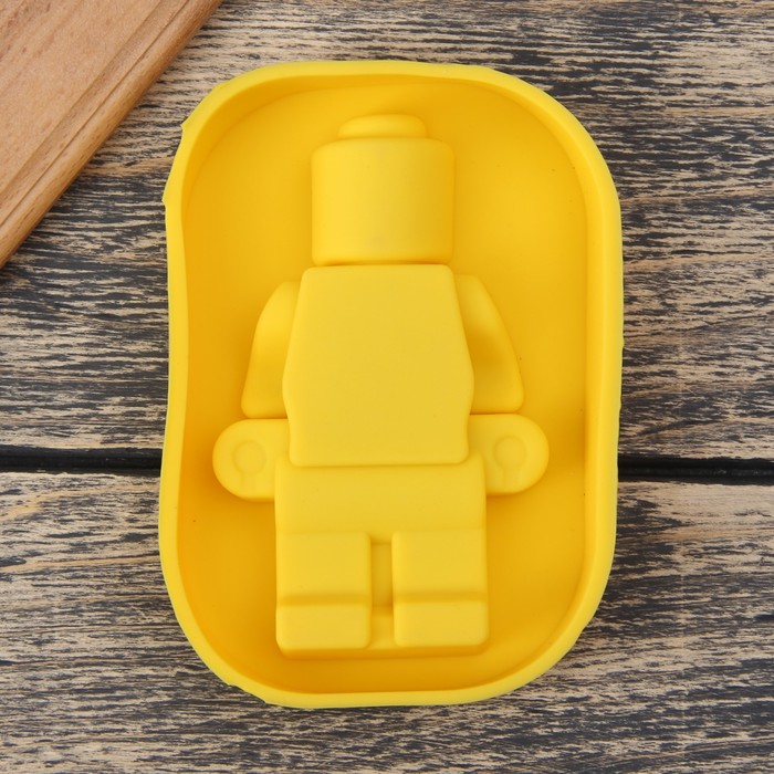 Форма для льда и шоколада "Конструктор", цвета МИКС