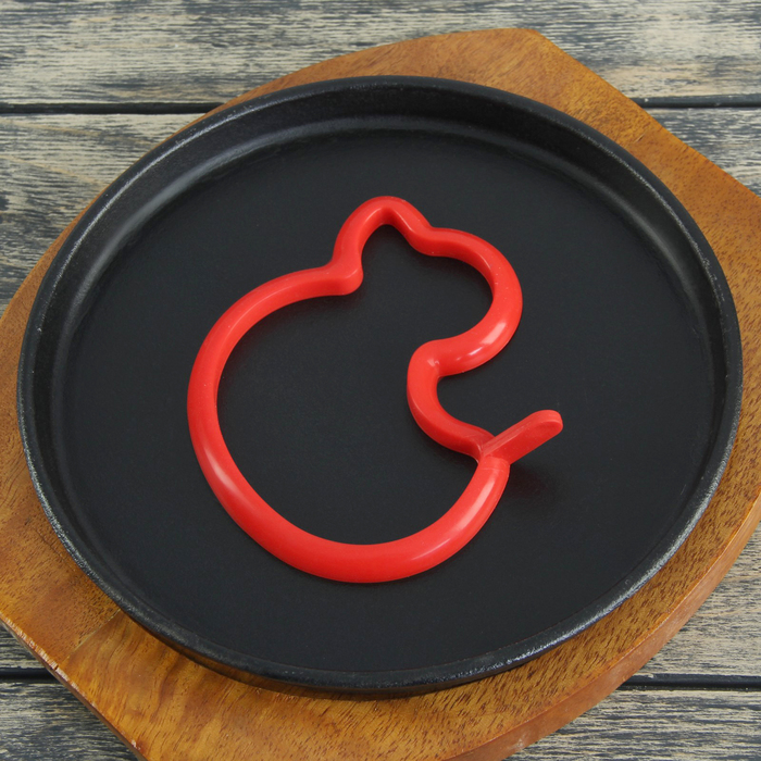 Форма для яичницы и блинов "Уточка", цвета МИКС