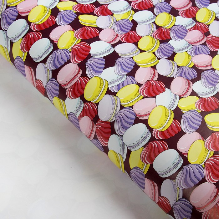 Бумага упаковочная "Удовольствие", 70 х 100 см