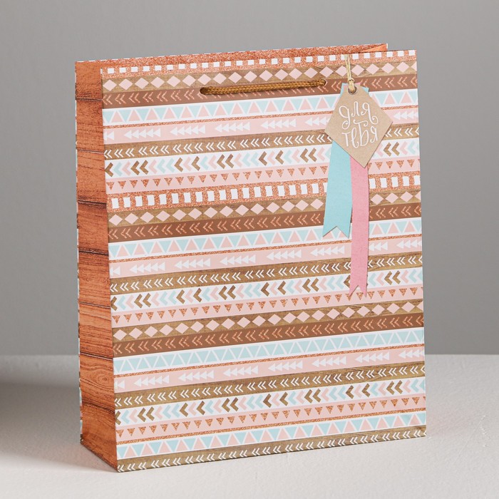 Пакет ламинированный вертикальный «Для тебя», ML 23 × 27 × 11,5 см