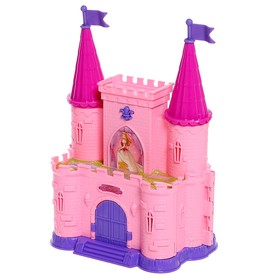 Замок для кукол «Кукольный замок» с аксессуарами, световые и звуковые эффекты от Сима-ленд