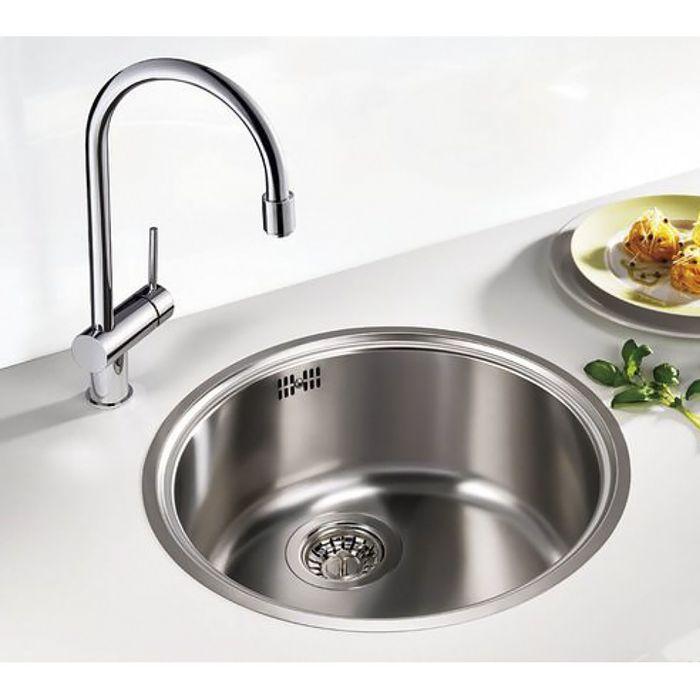 Мойка кухонная BLANCO RONDOSOL-IF, нержавеющая сталь, полированная