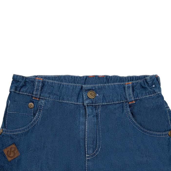 Бриджи для мальчика, рост 98 см, цвет голубой ШР451