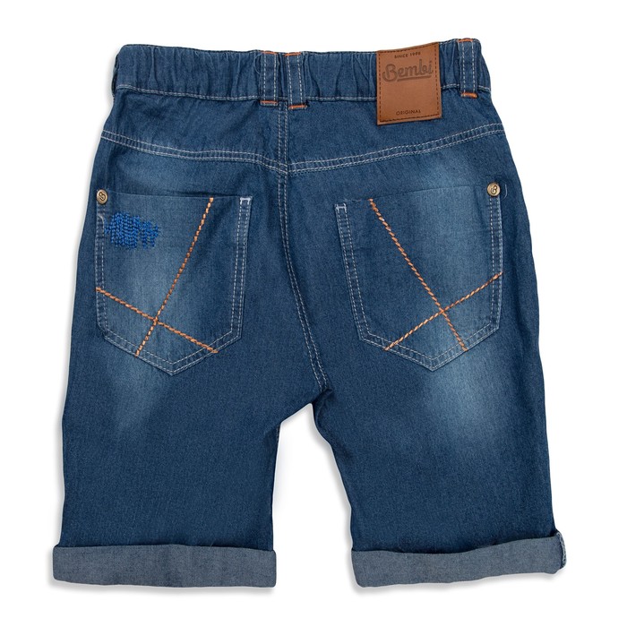 Бриджи для мальчика, рост 134 см, цвет голубой ШР451