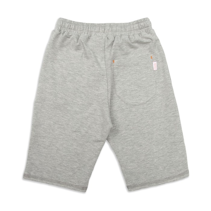 Бриджи для мальчика, рост 122 см, цвет серый меланж ШР453