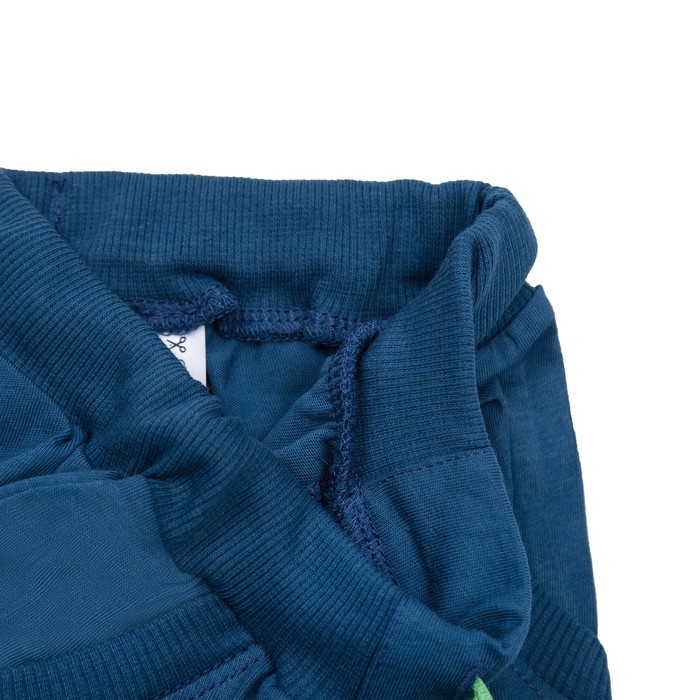 Бриджи для мальчика, рост 80 см, цвет синий ШР458 _М