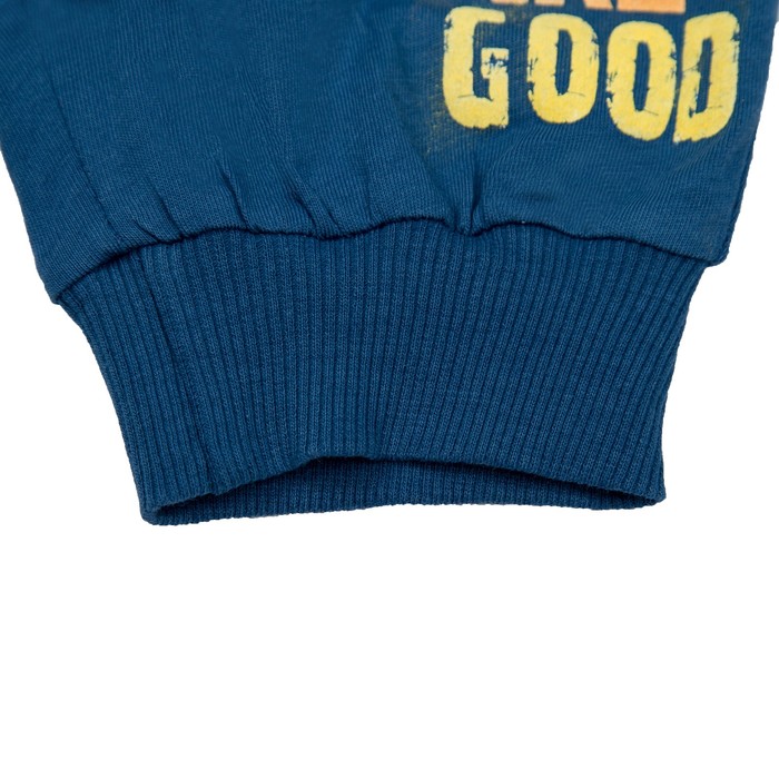 Бриджи для мальчика, рост 80 см, цвет синий ШР458 _М